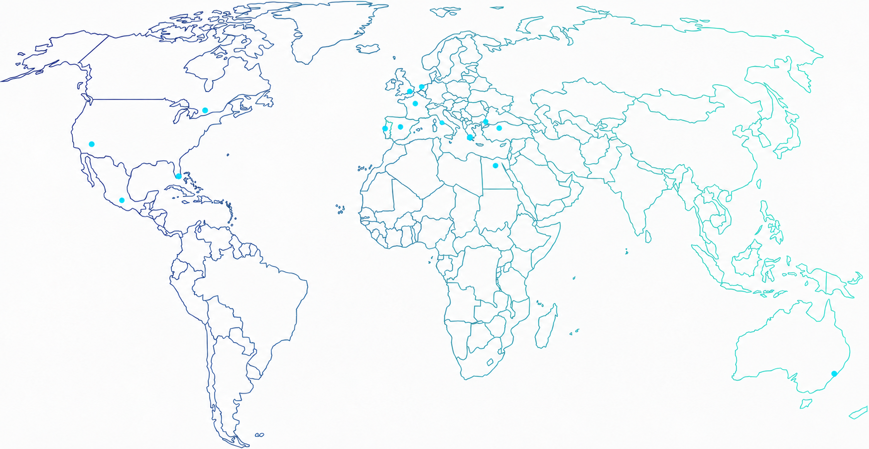 SectionPI global presence, including Portugal, Spain and France